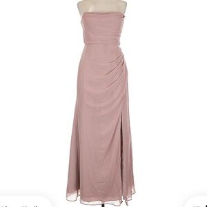 Azazie Dusty Rose Maxi Dress
